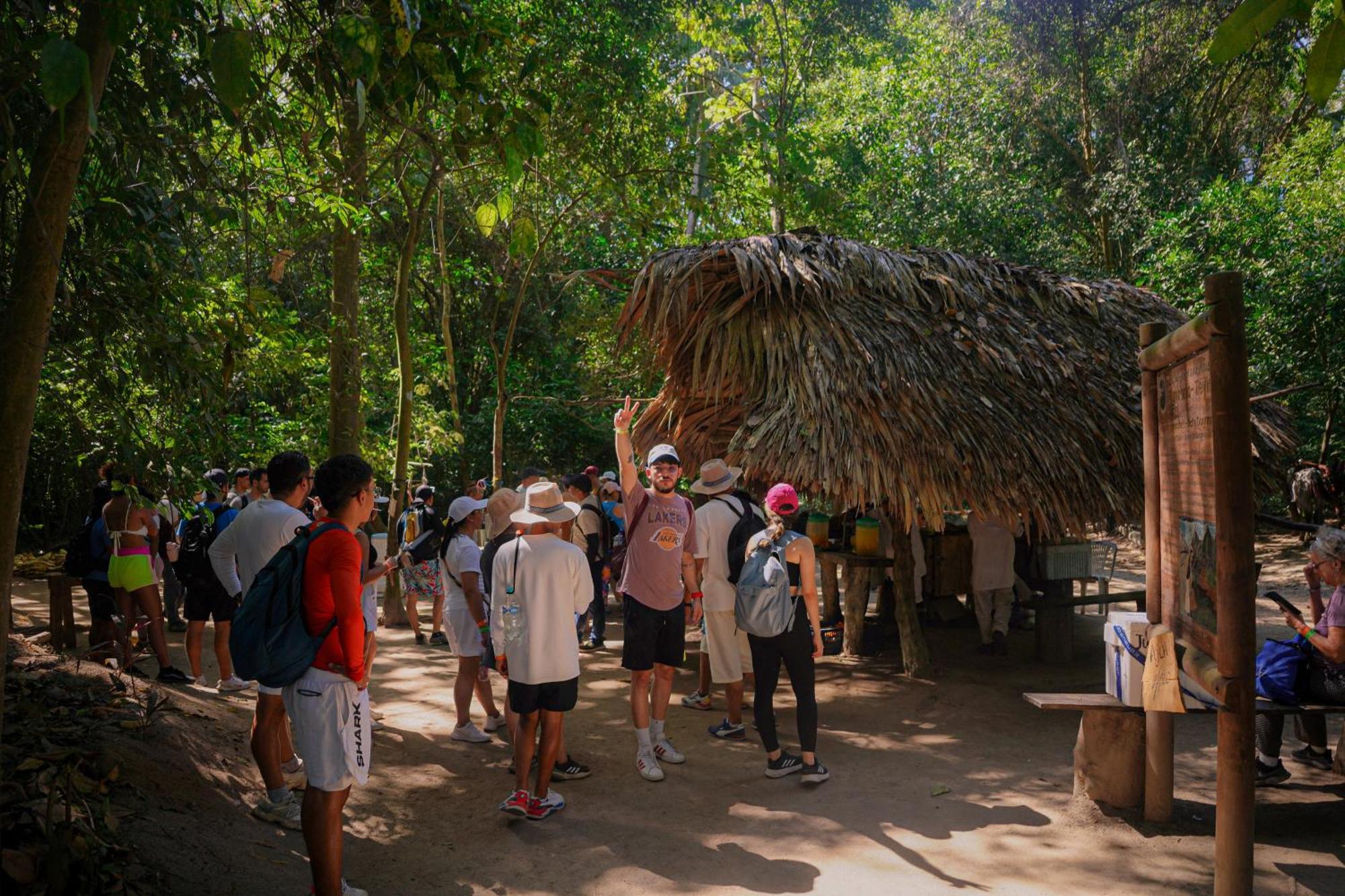 Ecohotel Yachay Tayrona Dentro Del Parque Tayrona Эль-Саино Экстерьер фото